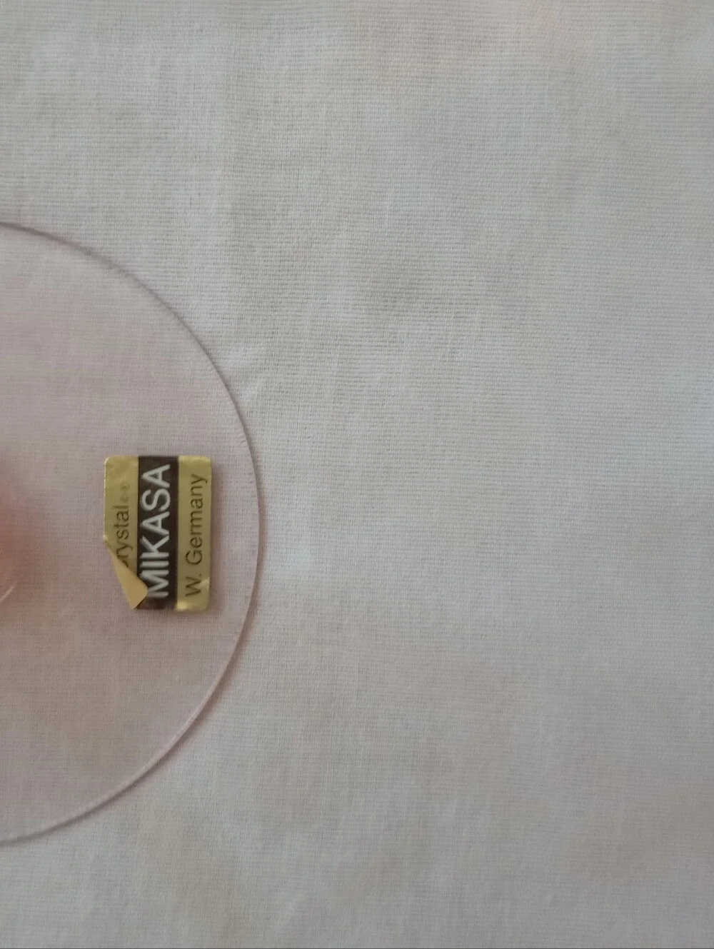 Mikasa Sea Mist Coral Wine Glasses-Set of 3- Made In West Germany